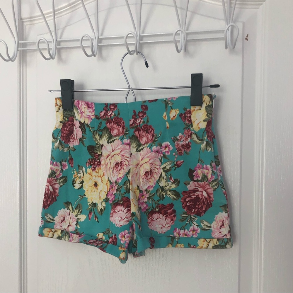 Floral shorts